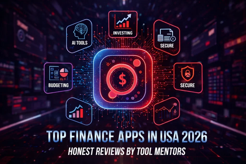 Top Finance Apps in USA 2026 – Honest Reviews by Tool Mentors