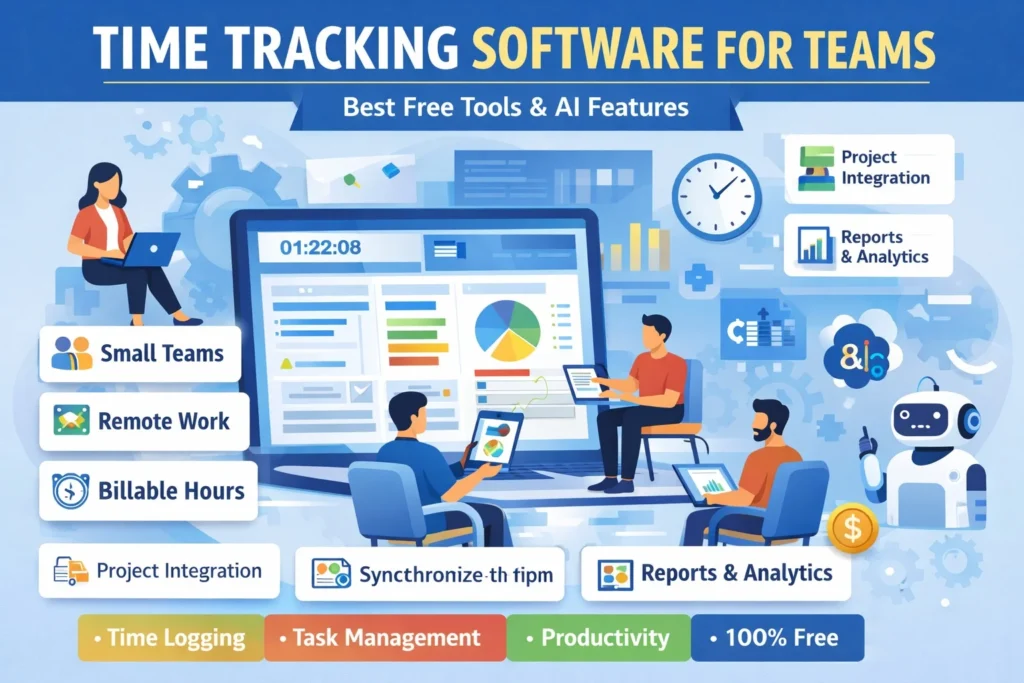 Time Tracking Software for Teams | Best Free Tools 2026