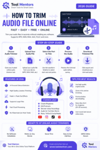 Free Online Audio Trimmer Guide 2026