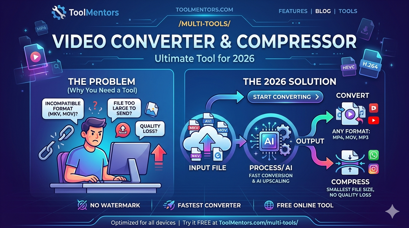 Free Video Converter 2026: The Ultimate Guide to Fast & High-Quality Conversion