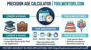 Age Calculator Tool