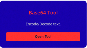 Base64 Tool