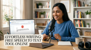 Speech to text tool free online