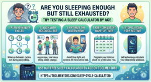 Sleep Calculator by Age