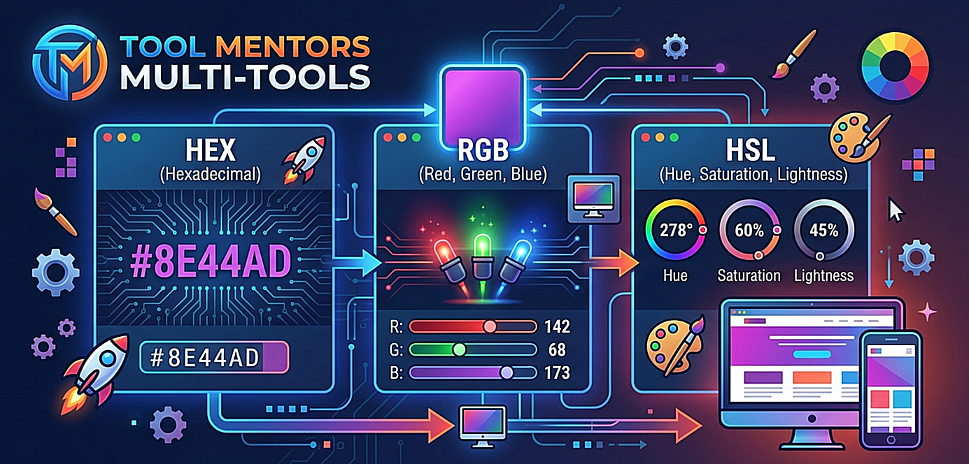Understanding Color Codes: The Ultimate Guide to HEX, RGB, and HSL
