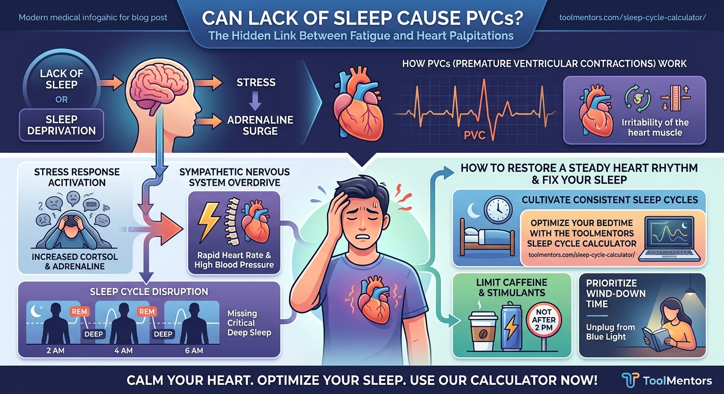 Can Lack of Sleep Cause PVCs? The Hidden Link Between Fatigue and Heart Palpitations