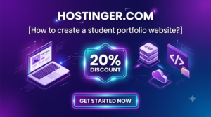 How to create a student portfolio website