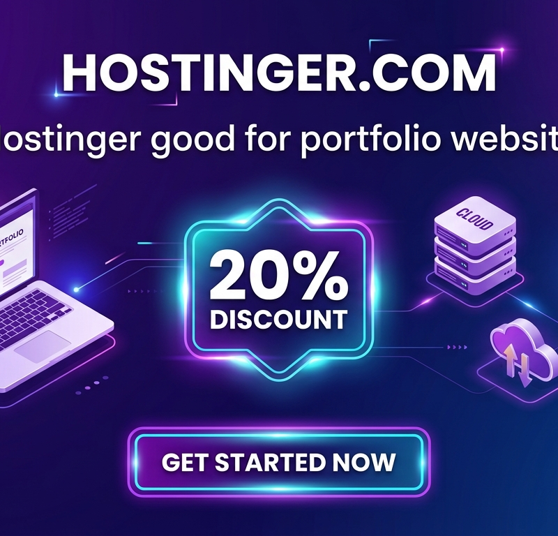 Is Hostinger good for portfolio websites