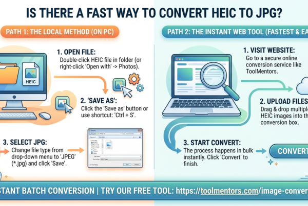 Is There a Fast Way to Convert HEIC to JPG