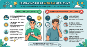 Is Waking Up at 430 AM Healthy