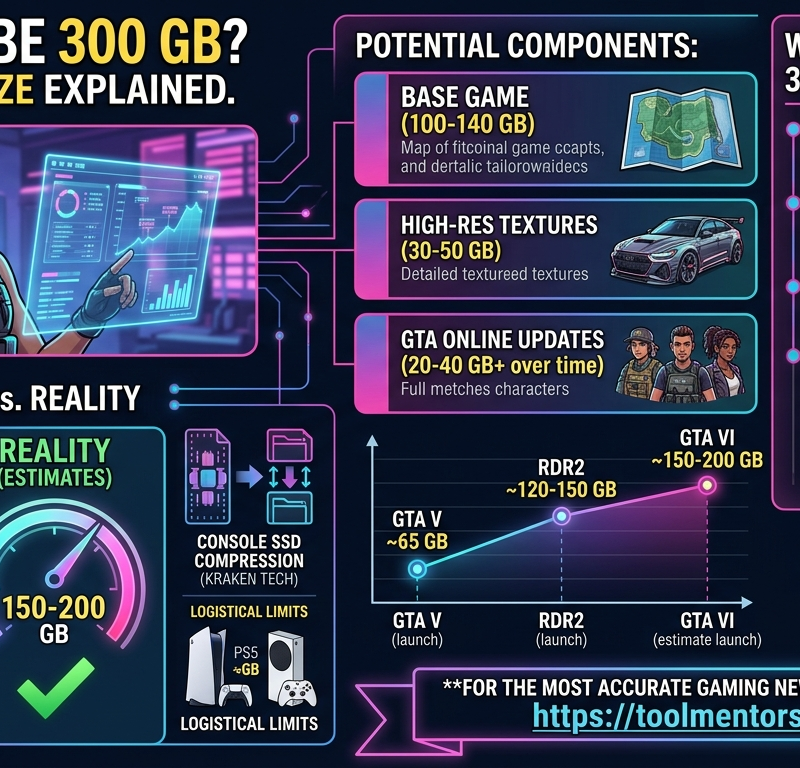 Will GTA 6 Be 300 GB