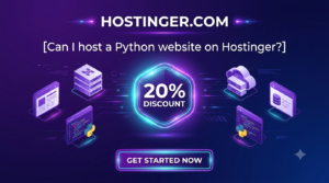 Can I host a Python website on Hostinger
