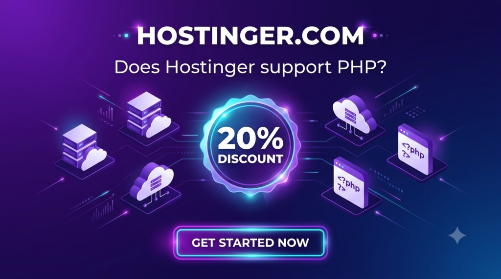 Does Hostinger support PHP