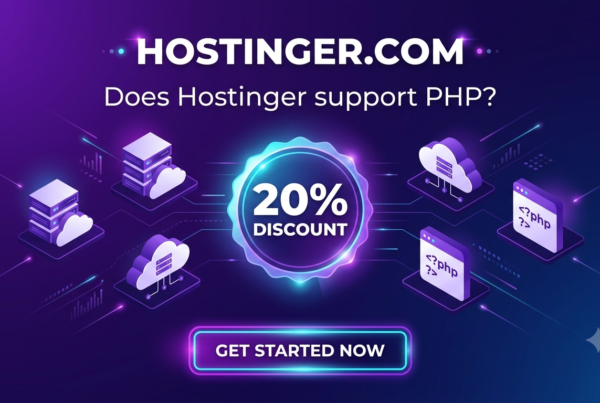 Does Hostinger support PHP