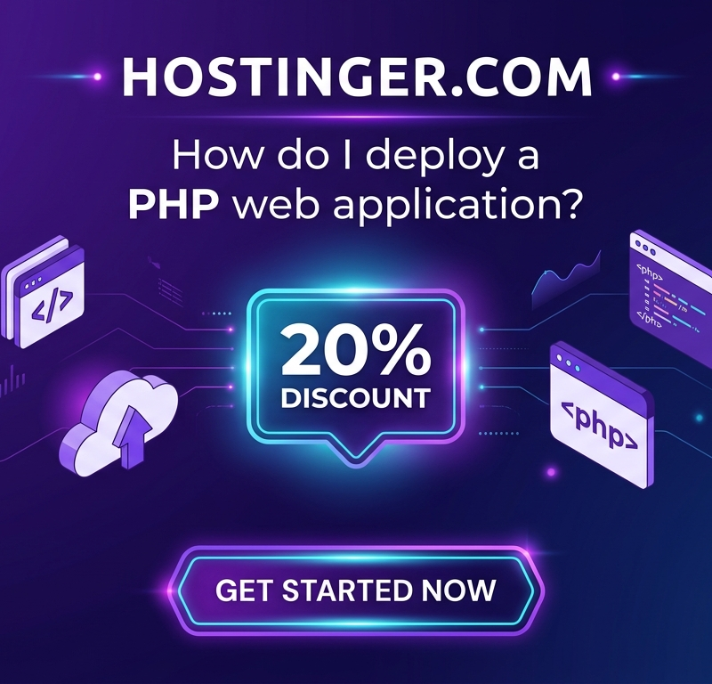 How do I deploy a PHP web application