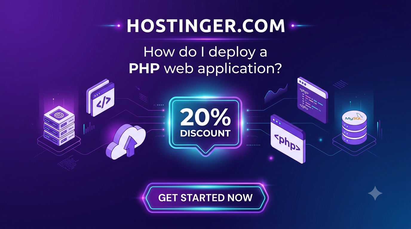 How do I deploy a PHP web application?