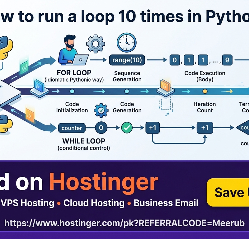 How to Run a Loop 10 Times in Python