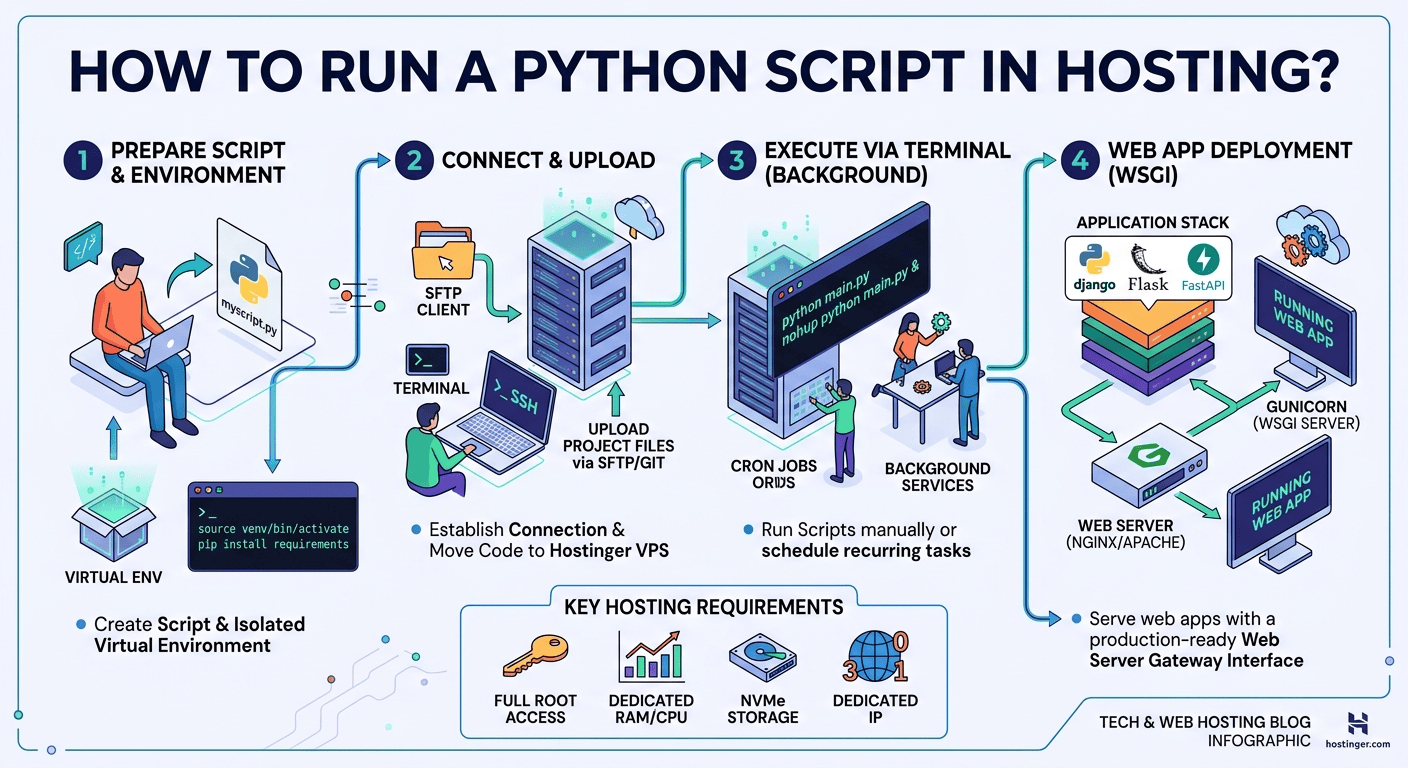 How to Run a Python Script on Web Hosting: The Complete Deployment Guide