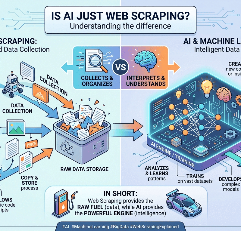 Is AI just web scraping