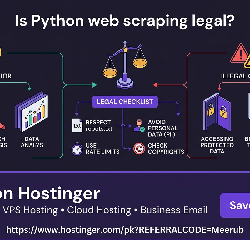 Is Python web scraping legal