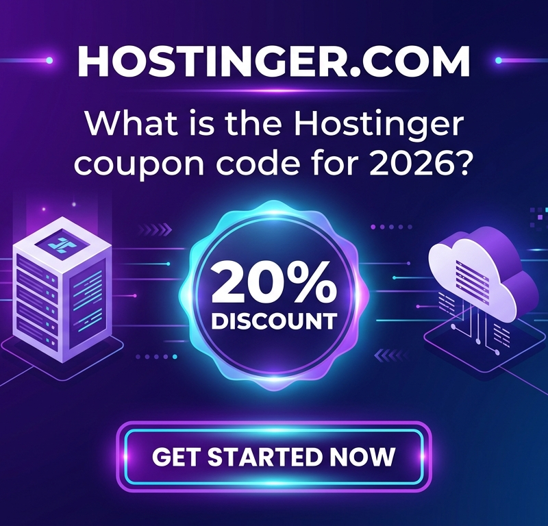 What is the Hostinger coupon code for 2026