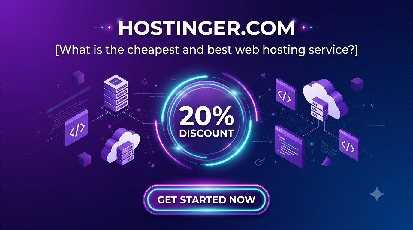 What is the cheapest and best web hosting service?