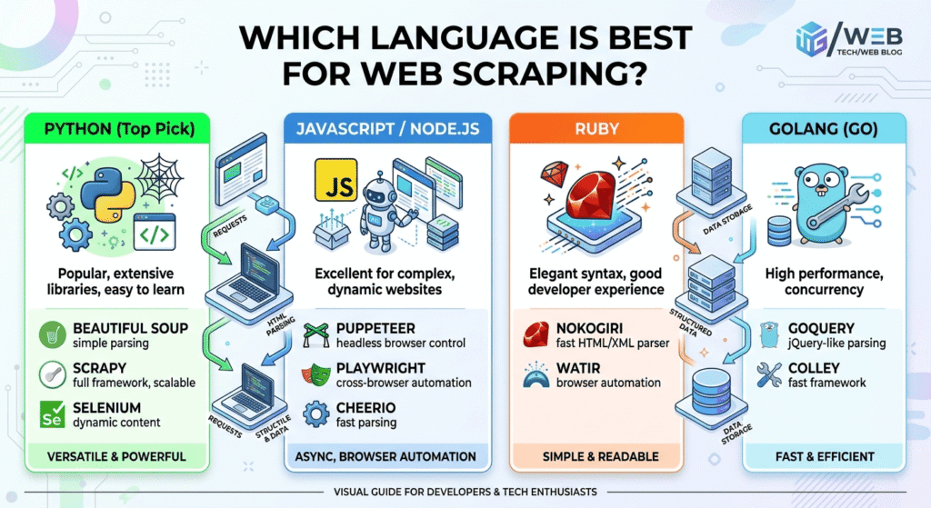 Which language is best for web scraping
