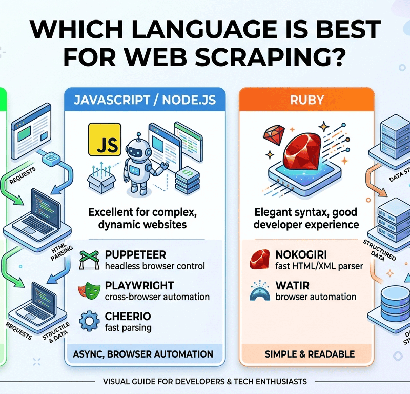 Which language is best for web scraping