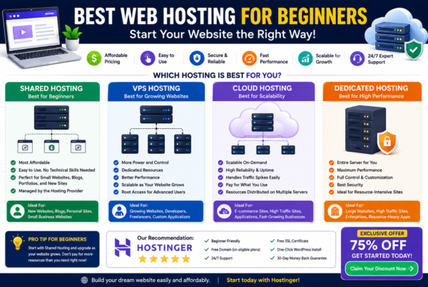 Best Web Hosting for Beginners