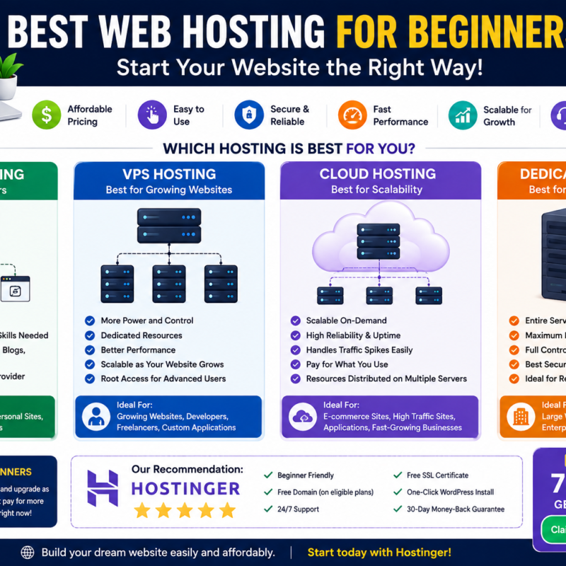 Best Web Hosting for Beginners