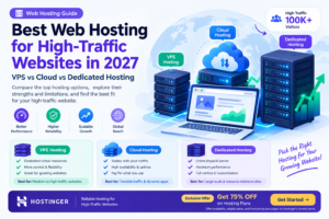 Best Web Hosting for High-Traffic Websites in 2027 VPS vs Cloud vs Dedicated Hosting