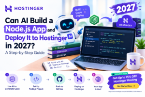 Can AI Build a Node.js App and Deploy It to Hostinger in 2027 A Step-by-Step Guide