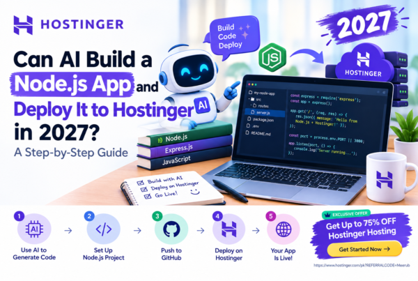 Can AI Build a Node.js App and Deploy It to Hostinger in 2027 A Step-by-Step Guide