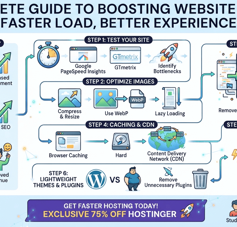 How to reduce website loading speed