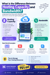 What Is the Difference Between Hosting Capacity and Bandwidth