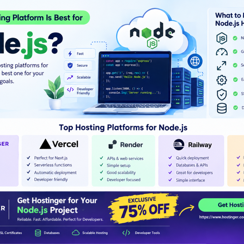 Which hosting platform is best for NodeJS