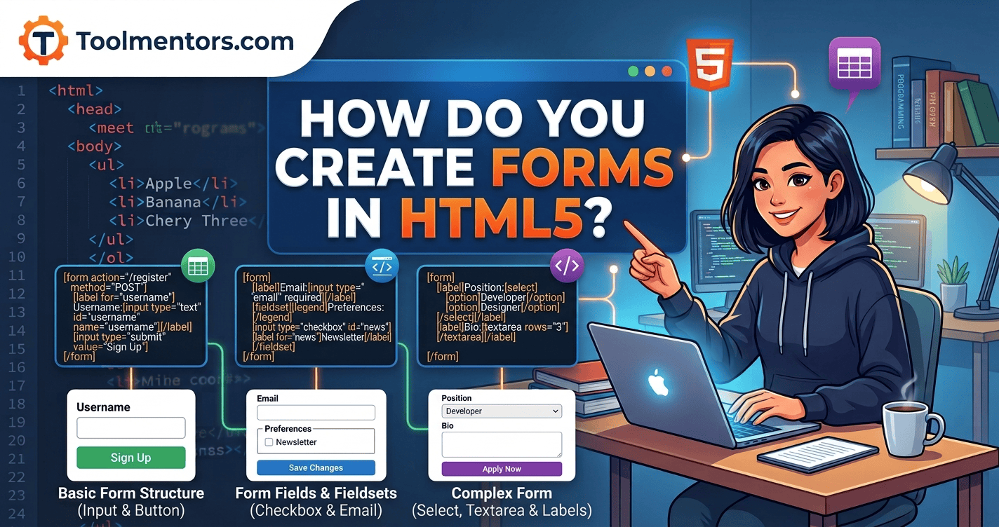 How Do You Create Forms in HTML5?