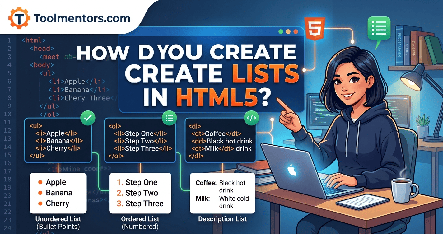 How Do You Create Lists in HTML5?