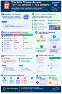 What Is the Difference Between div and Semantic HTML5 Elements